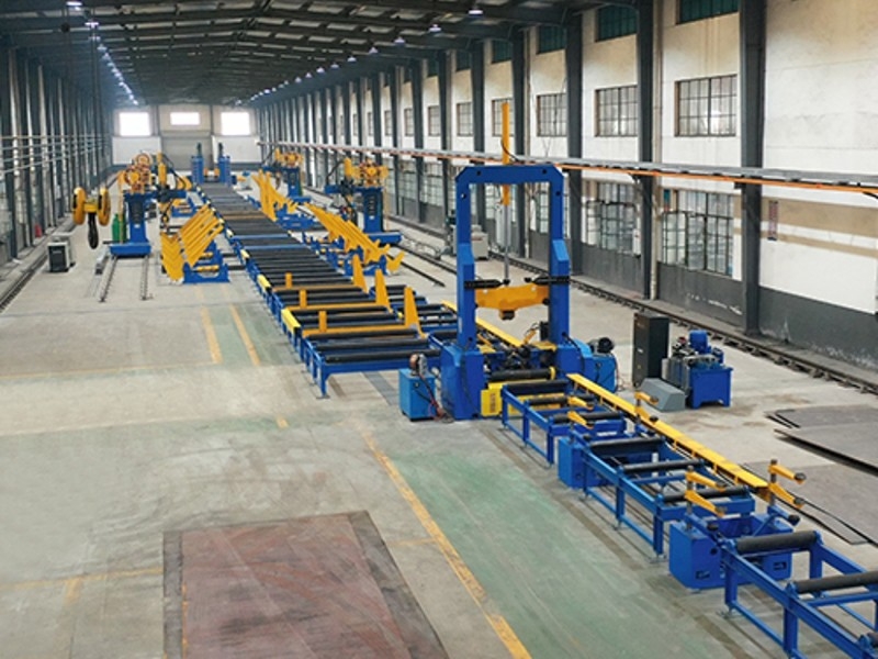 全自動鋼拱架生產(chǎn)線